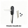 Factory Supply Durable Zinc Alloy Window Handle for Casement Windows, Easy Install