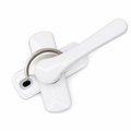 Modern Aluminum Alloy Double-Opening Crescent Lock for Sliding Windows and Doors