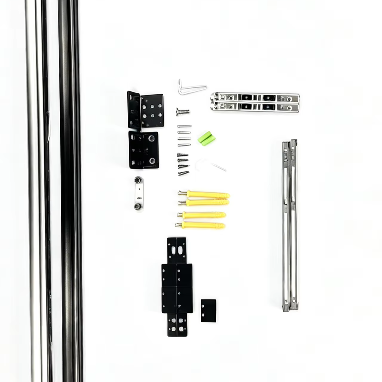 Modern Trackless Ghost Sliding Door Track with Soft-Close Damper, Invisible Sliding Door Hardware