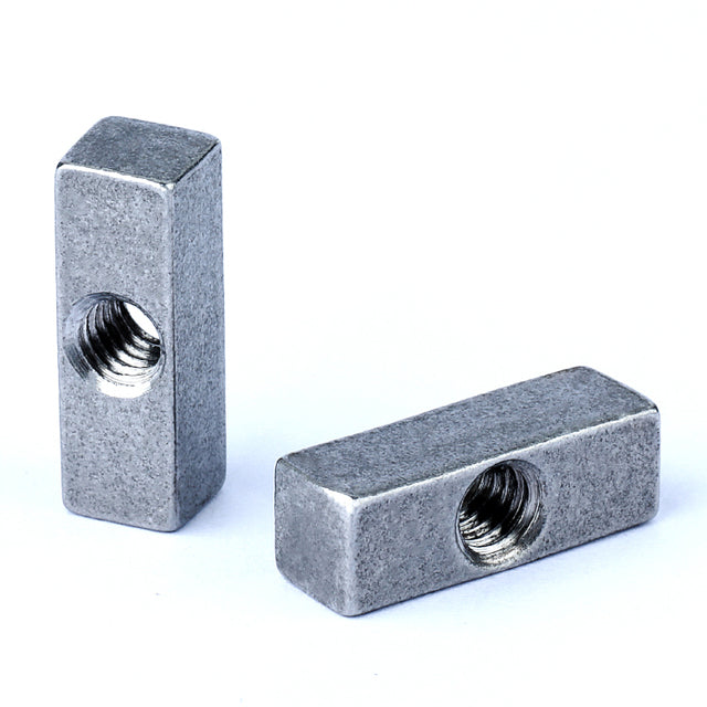 Carbon Steel Square Nut M2 M4 M6 Rectangle Nut