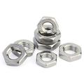 UNC UNF SS304 Stainless Steel Hex Thin Panel Nut
