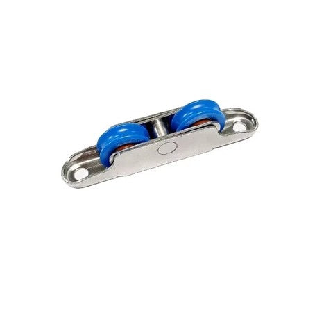 UPVC Nylon Double Roller with Bearing, Stainless Steel Body 12mm Door and Window Pulley