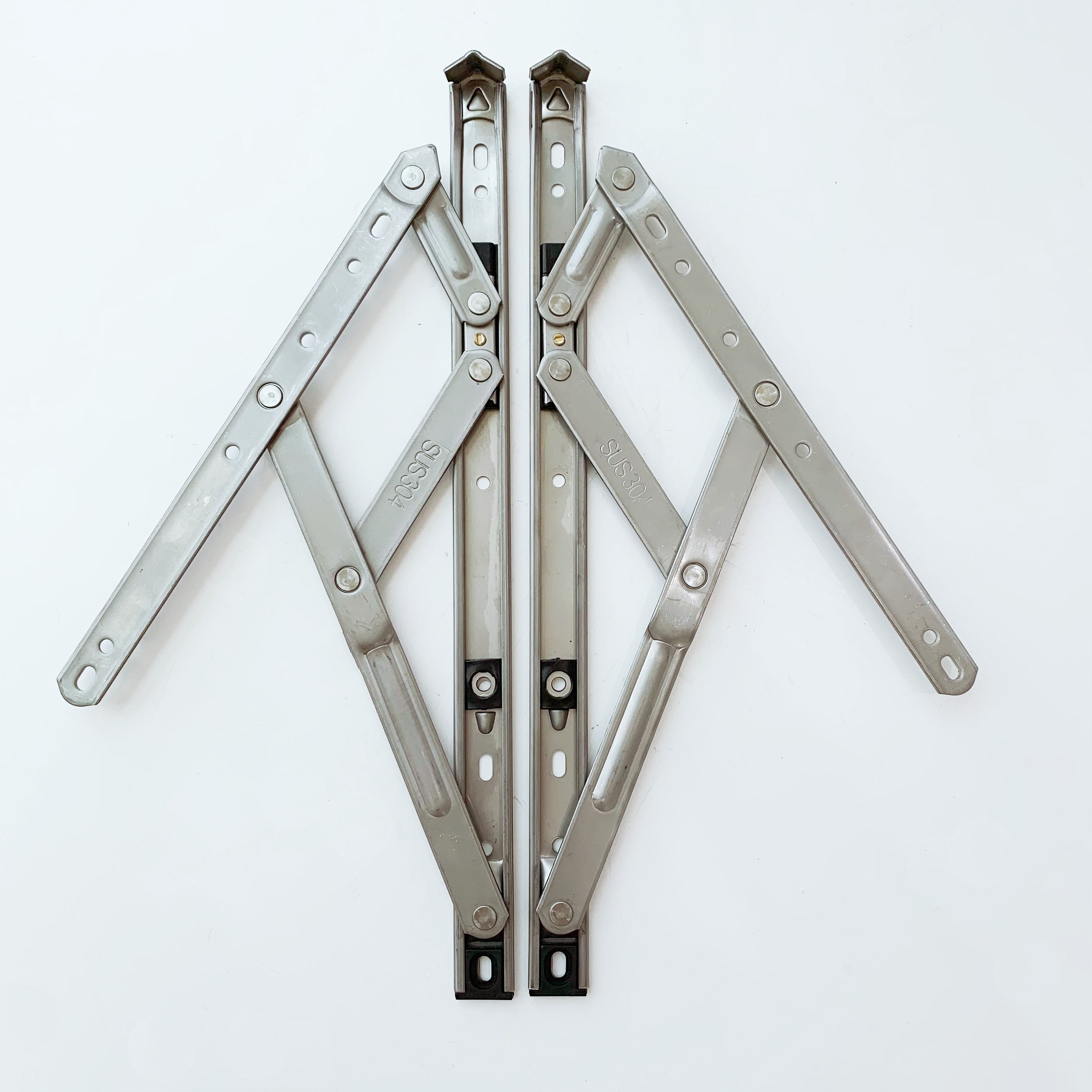 Stainless Steel Friction Stay Hinge for UPVC and Aluminium Windows, 13.5/18/22mm Groove