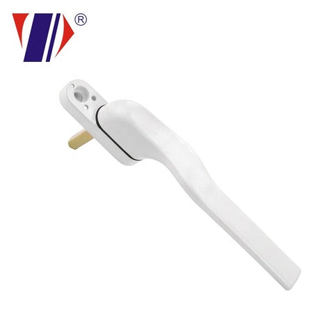 Factory Supply White UPVC Lockable Window Handle for PVC Casement Windows